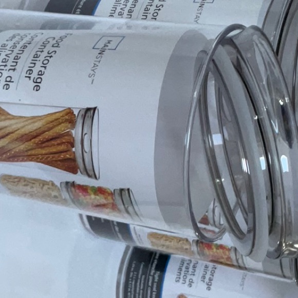 Clear Plastic Storage Containers Set - Picture 3 of 4